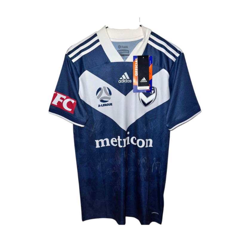 Melbourne Victory 2020/2021 Signed Home Kit Unframed