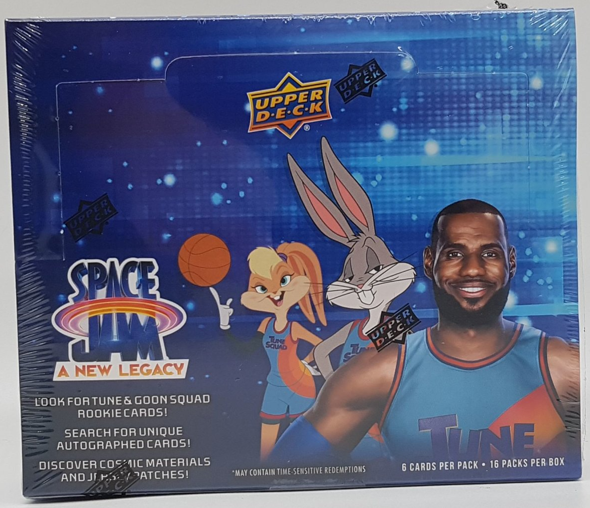 2021 Upper Deck Space Jam 2: A New Legacy Basketball Hobby 20-Box Case